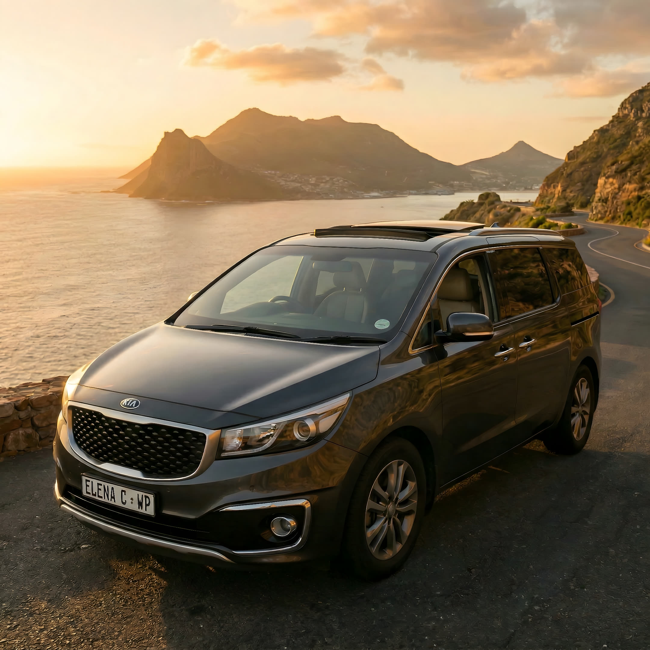 Elena private tour vehicle